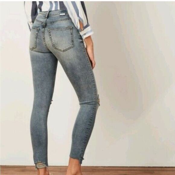 Boyish High-Rise Donny Skinny Jeans in A Fist Full of Dollars Women’s Sz 30 - Picture 3 of 9